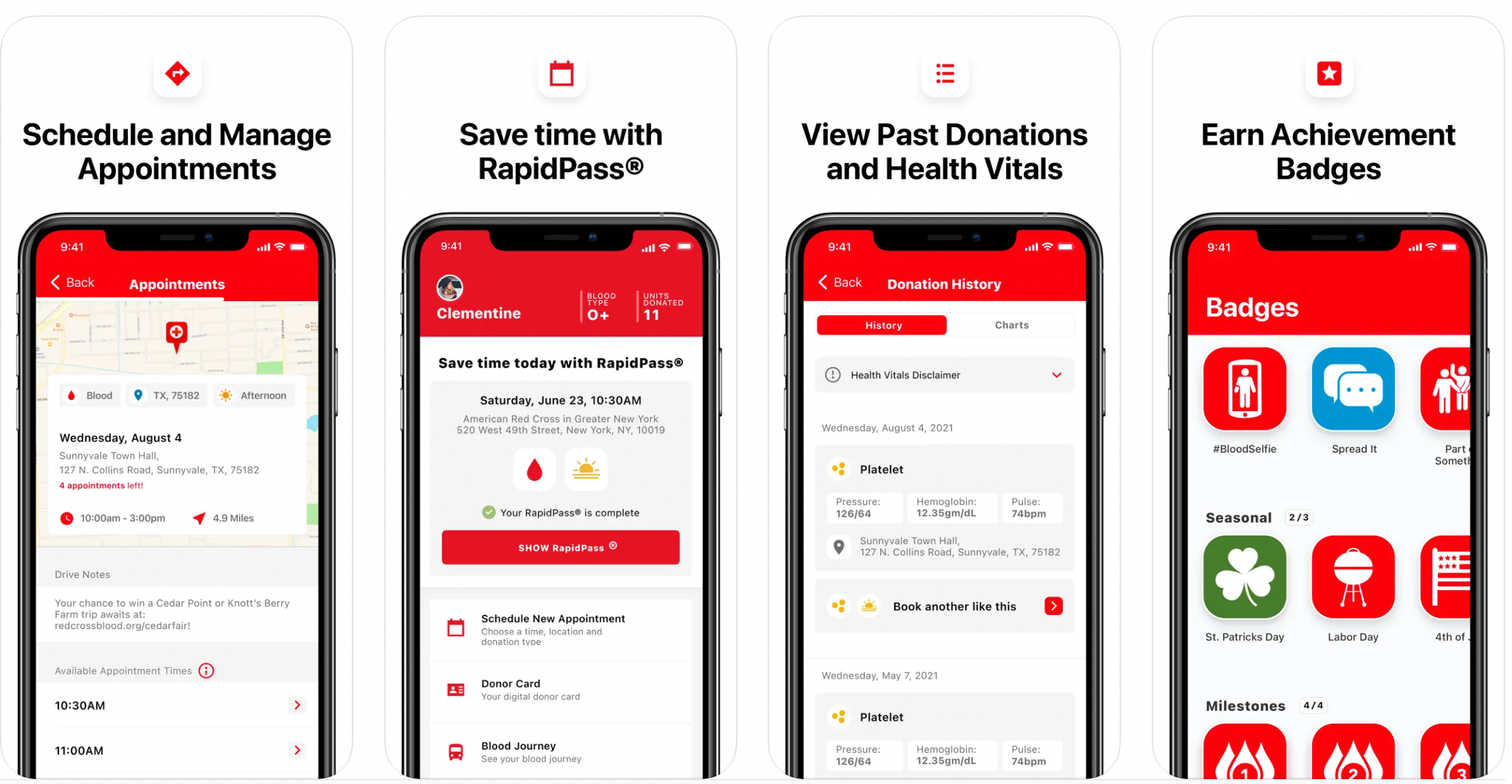 Nonprofit Donor App American Red Cross