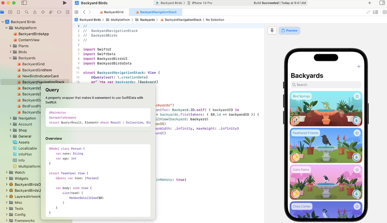 Swift Data Robust Apple Development