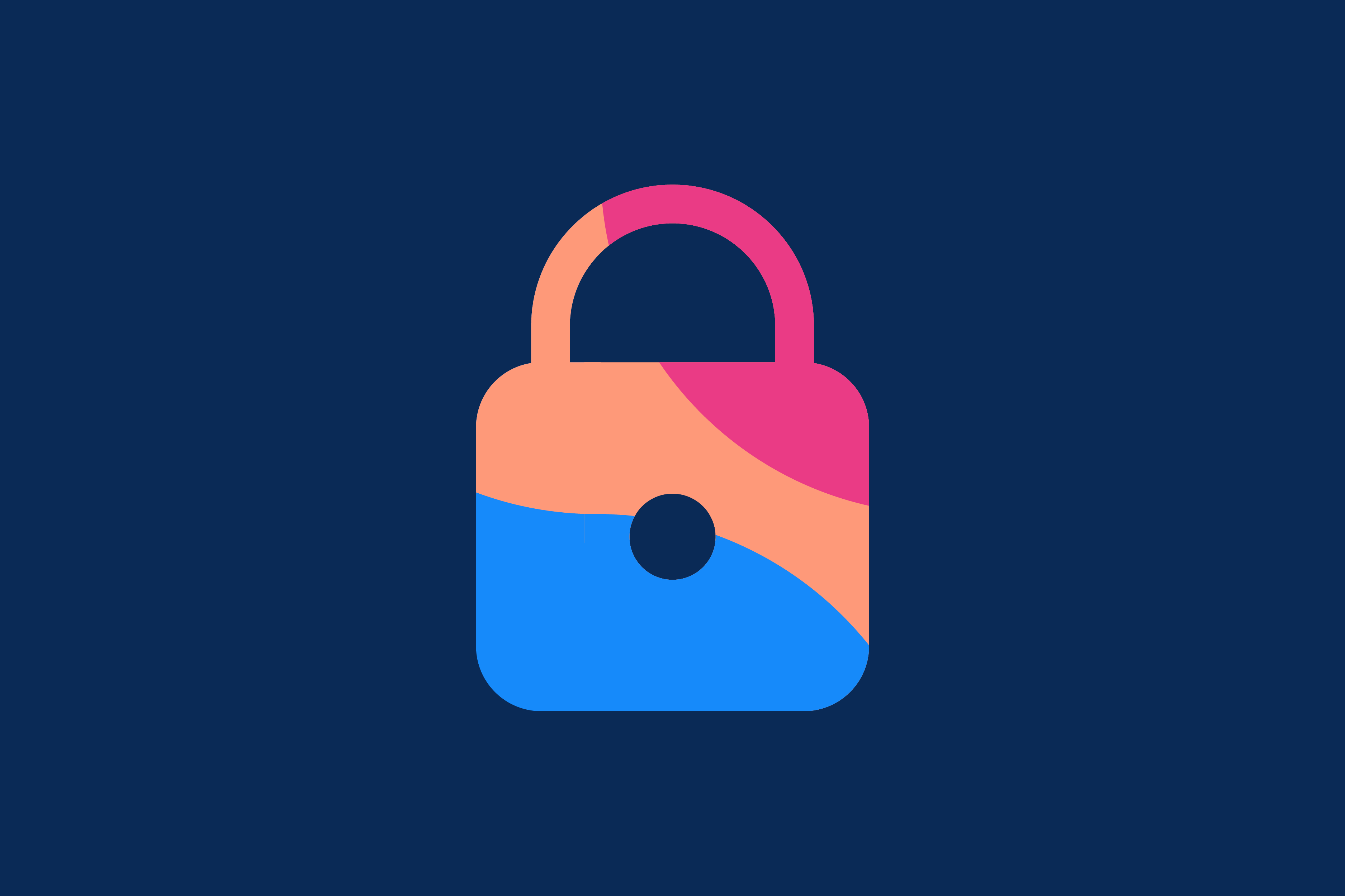 app security: colorful padlock graphic