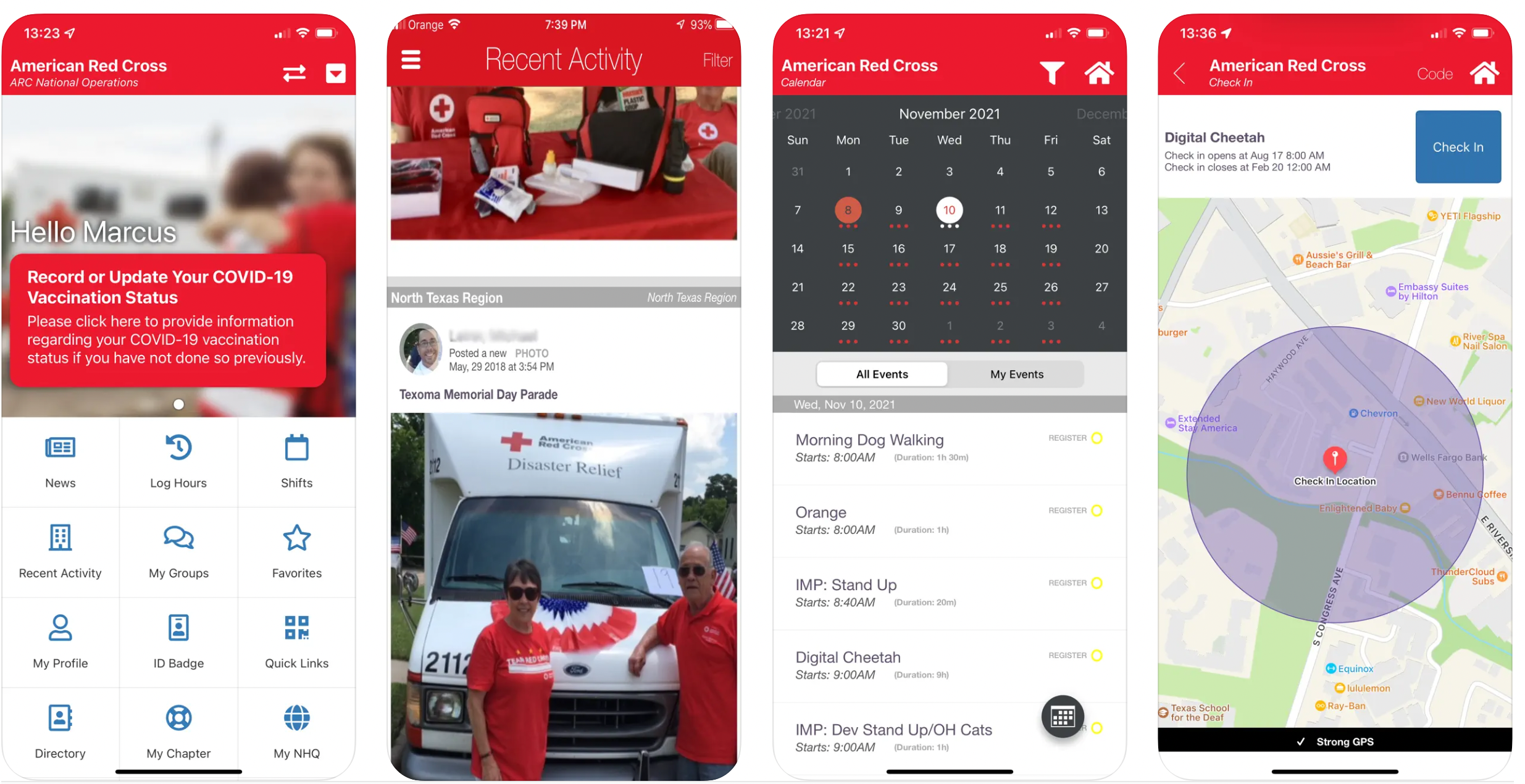 Nonprofit Volunteer App American Red Cross