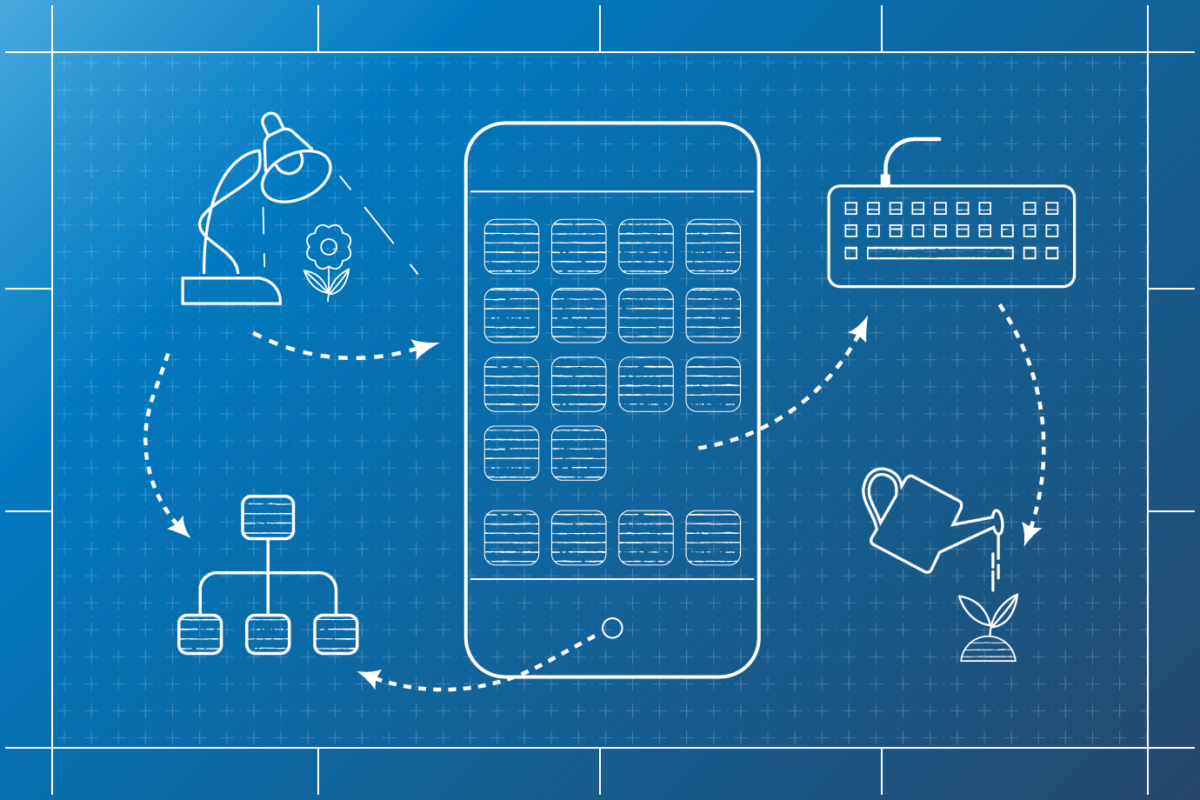 Mobile App Development Process Infographic Image