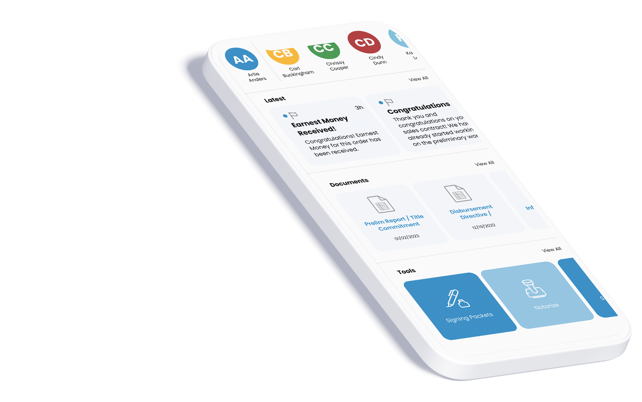 Empowering users with a seamless financial experience Image