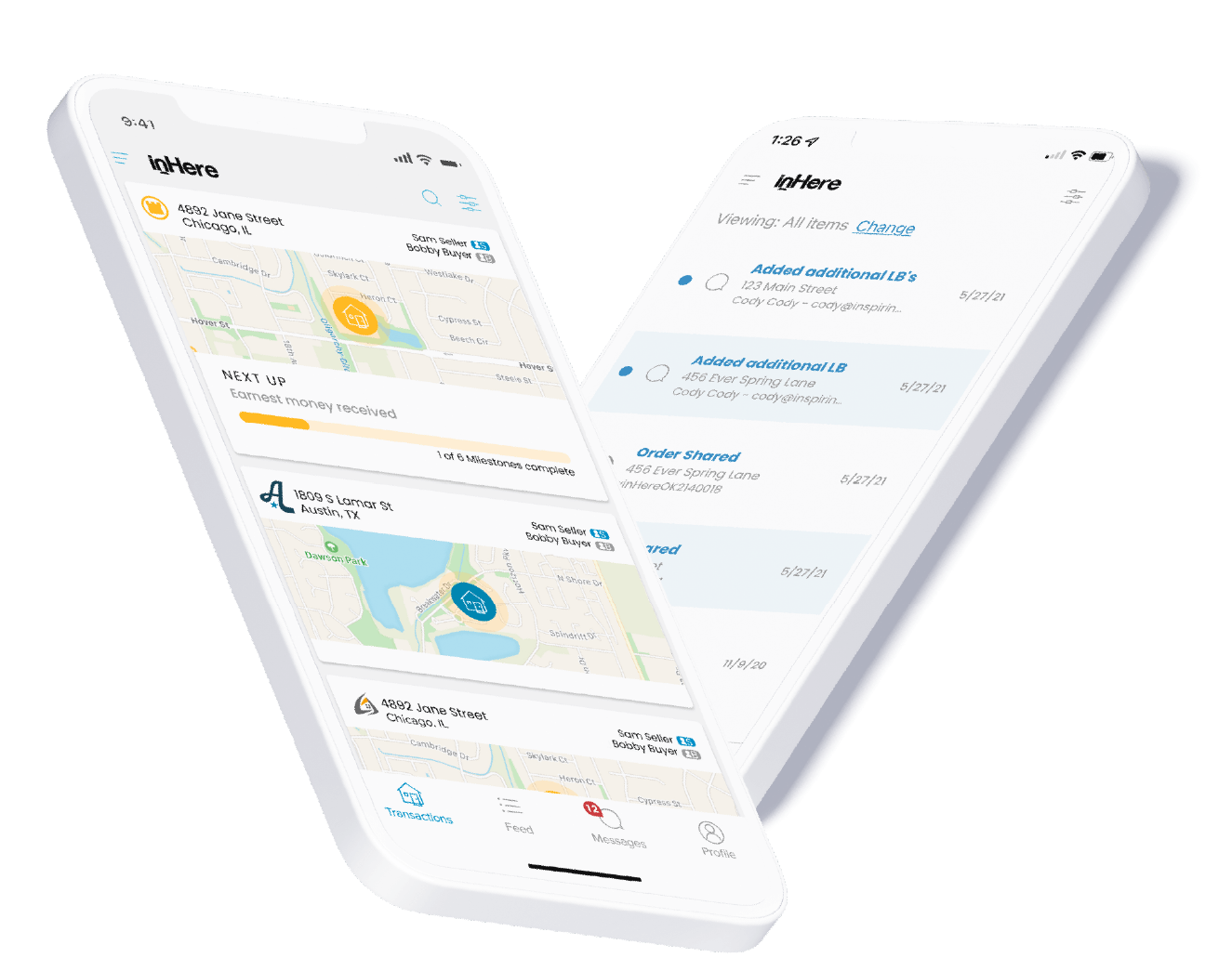 inHere Application Image