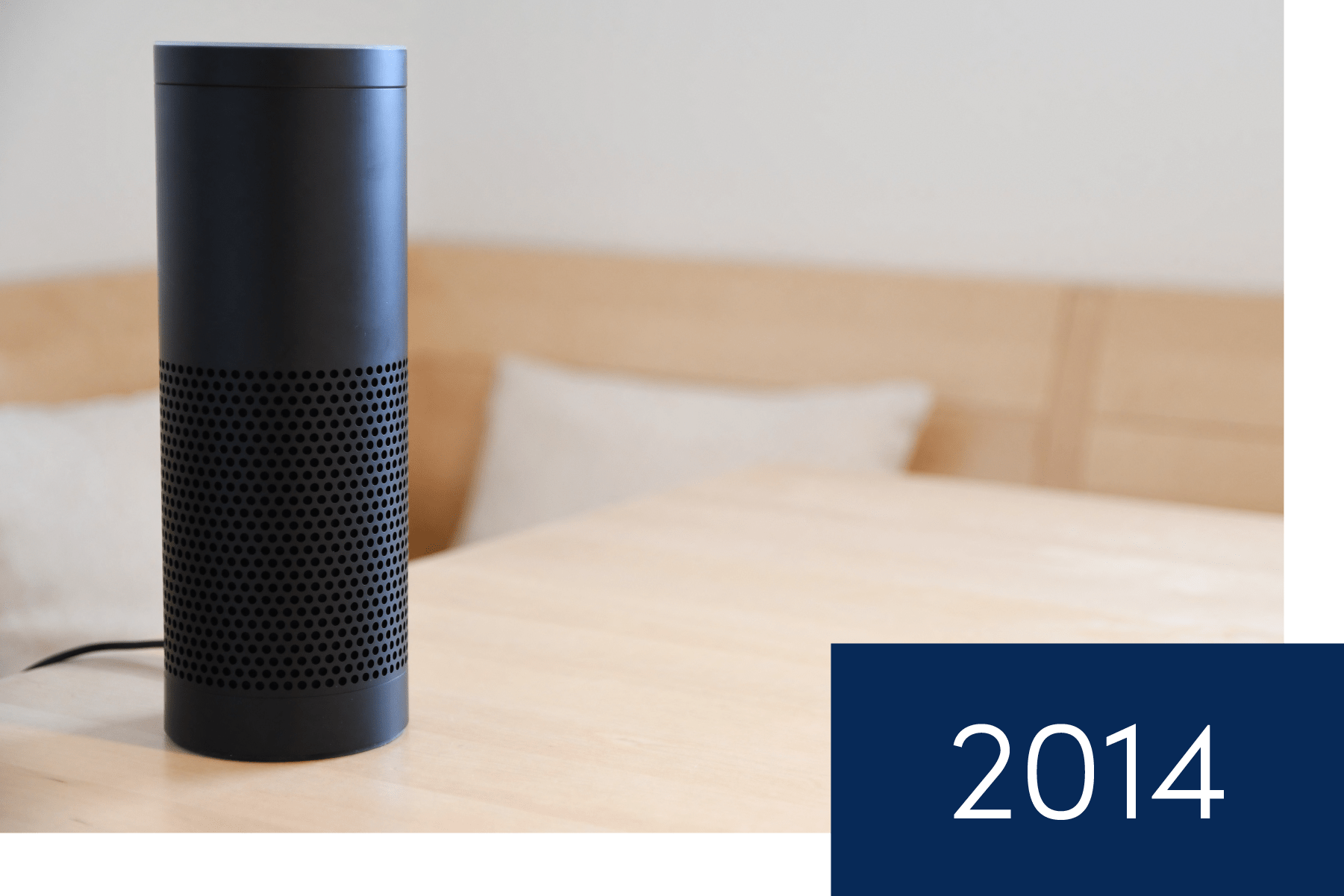 Amazon Echo on table